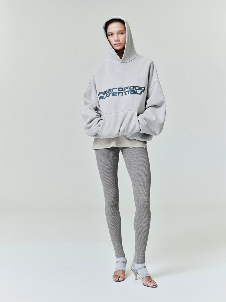 ESSENTIALS Smoke Grey '90s Fleece Hoodie