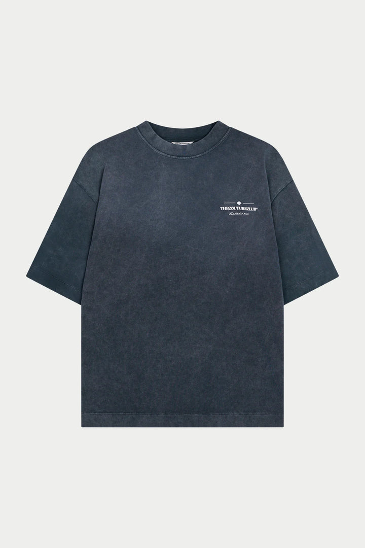 SPRAY WASH COPYRIGHT MULTI GRAPHIC T-SHIRT