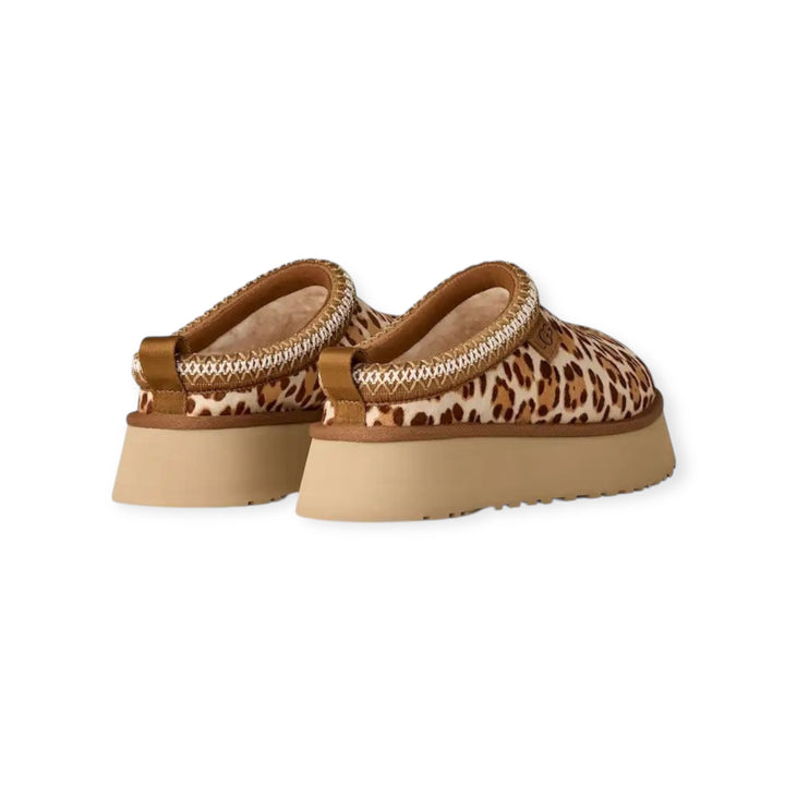 UGG WOMEN'S TAZZ PLAINS FELICITY LEOPARD JASMINE כפכפי טאז מנומר לנשים