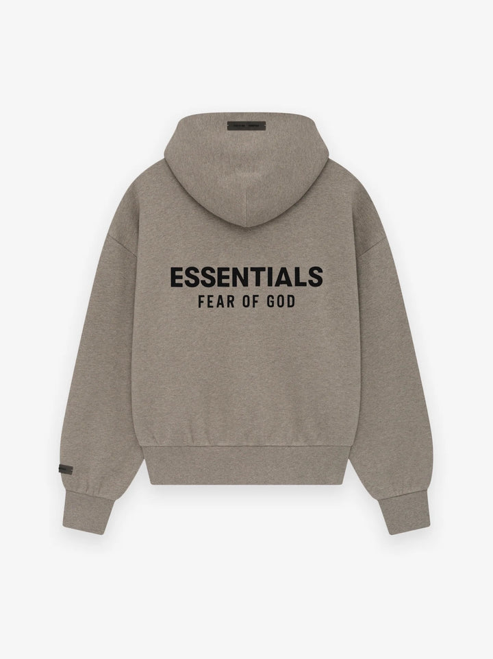 ESSENTIALS Zip-Up Hoodie | Homestead Heather 2026
