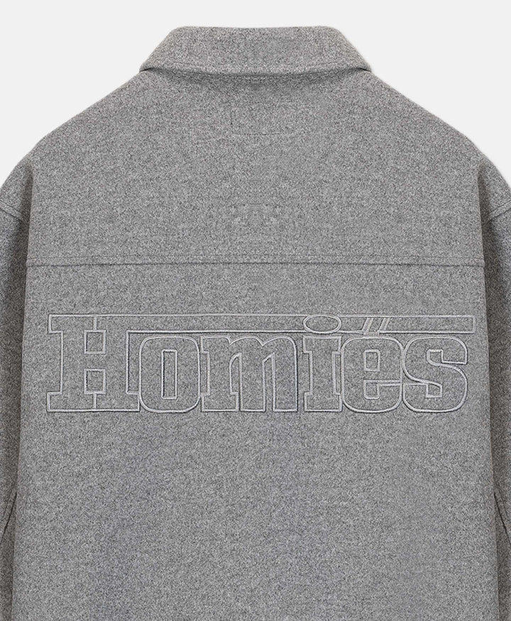 INTERLOCK OVERSHIRT GREY II