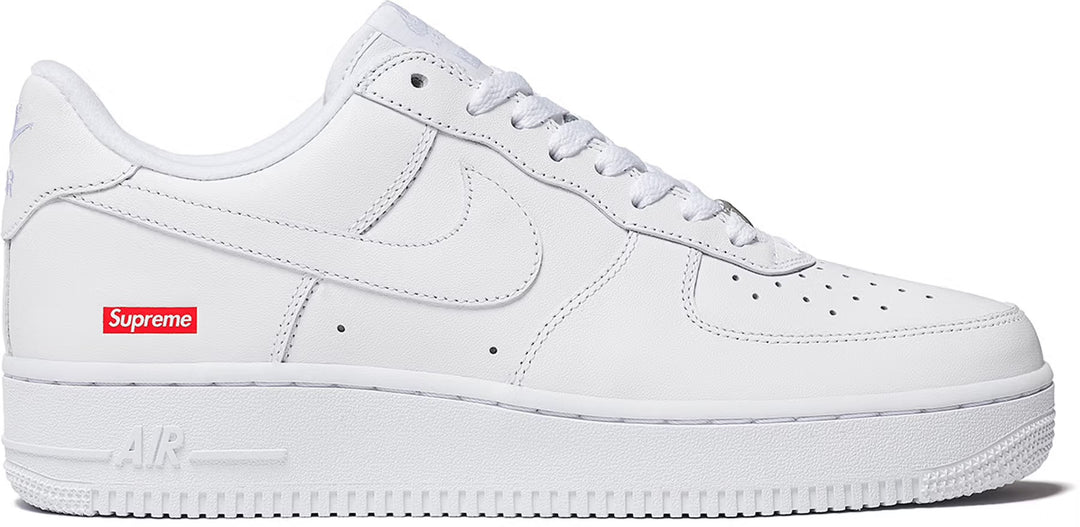 NIKE AIR FORCE 1 LOW X SUPREME WHITE