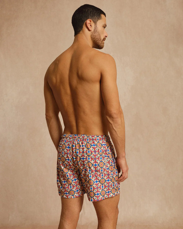 PENINSULA MEN'S AMALFI SWIM SHORTS RED