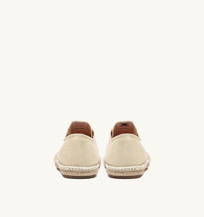 AUTRY SANDY ESPADRILLES IN IVORY CANVAS