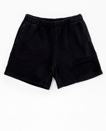 UFC Frayed Lettering Fleece SweatShorts