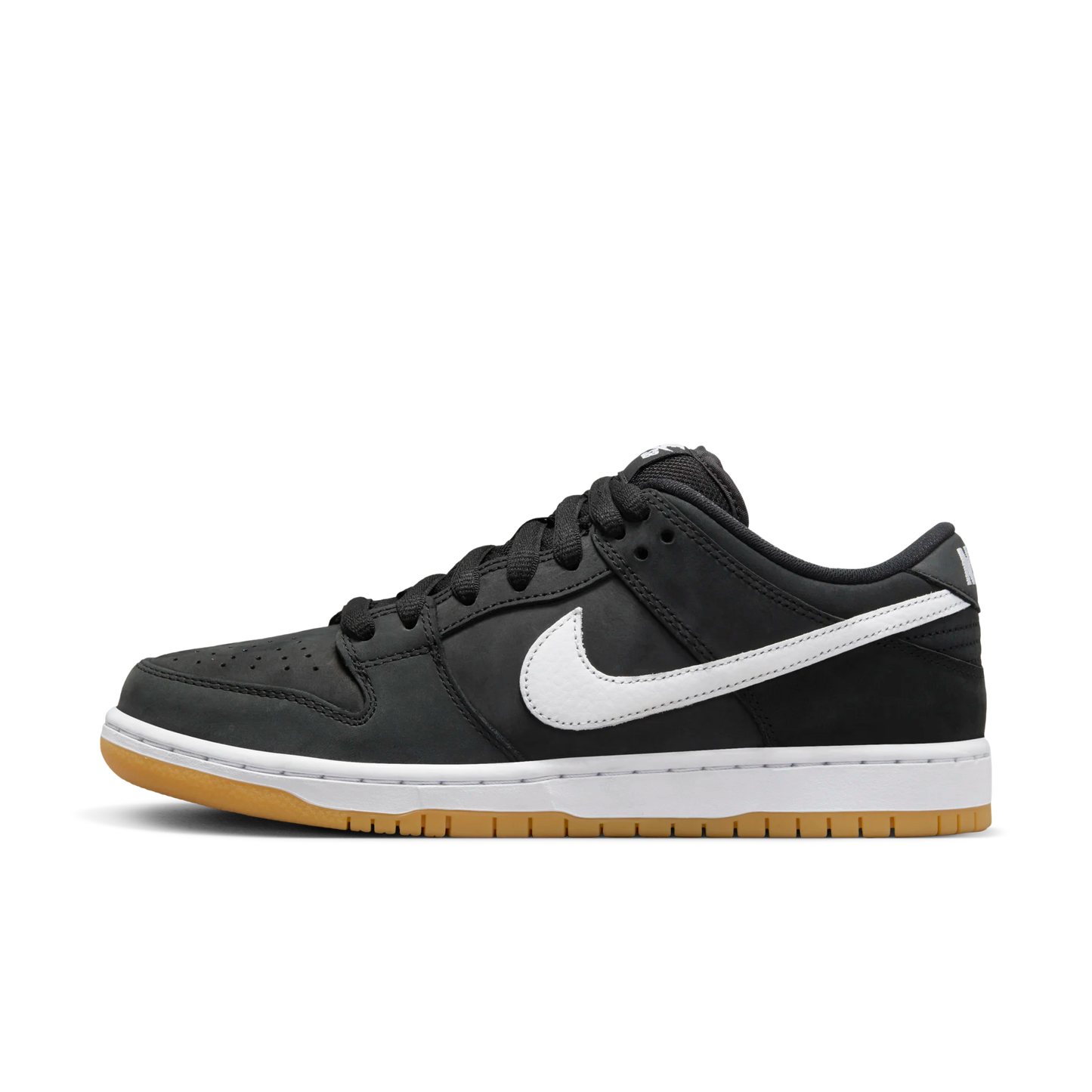 Nike SB Dunk Low Black and Gum Light Brown