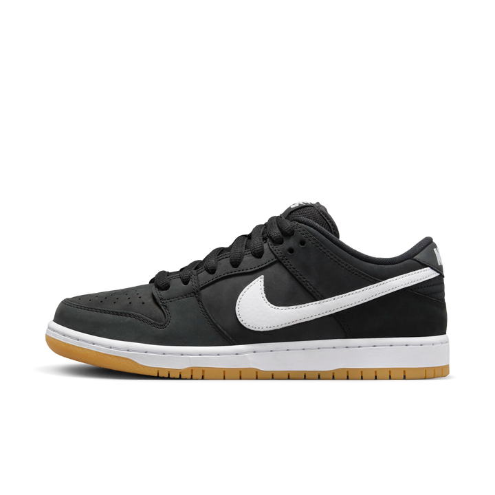 Nike SB Dunk Low Black and Gum Light Brown