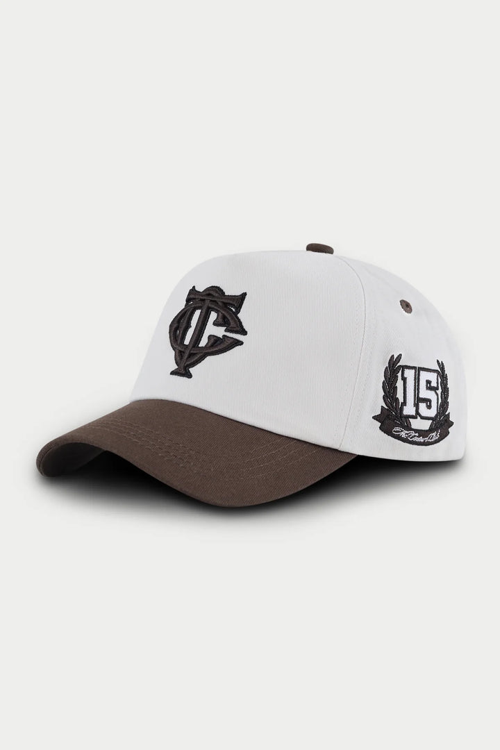 MONOGRAM WORLD SERIES CAP - BROWN