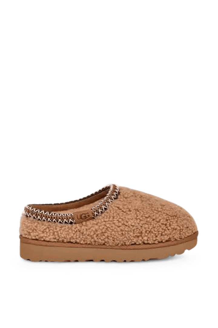 UGG TASMAN MAXI CURLY CHESTNUT כפכפי טזמן מקסי קרלי נשים חום