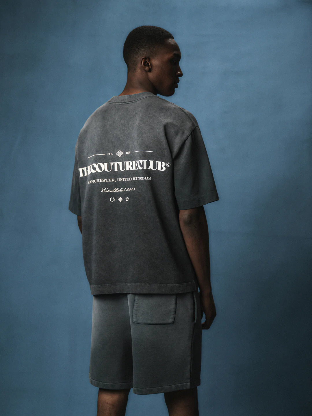 SPRAY WASH COPYRIGHT MULTI GRAPHIC T-SHIRT