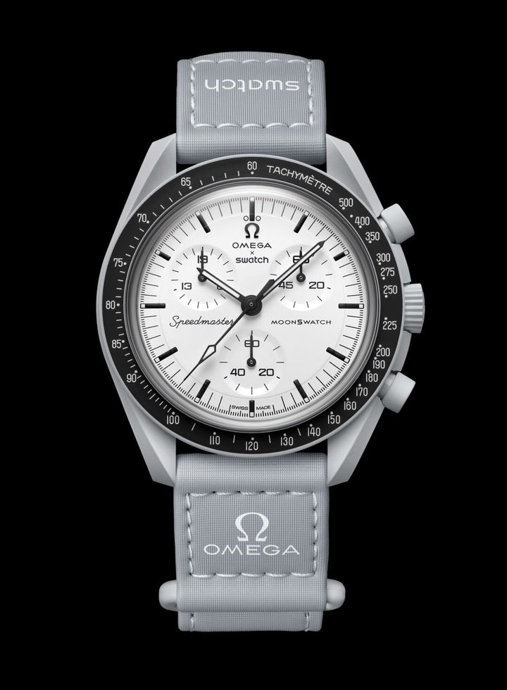 Swatch x Omega Bioceramic Moonswatch 1965 SO33M106 שעון אומגה בשיתוף פעולה עם סווטש