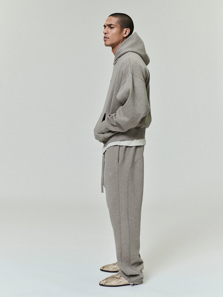 ESSENTIALS Classic Fleece Hoodie | Homestead Heather