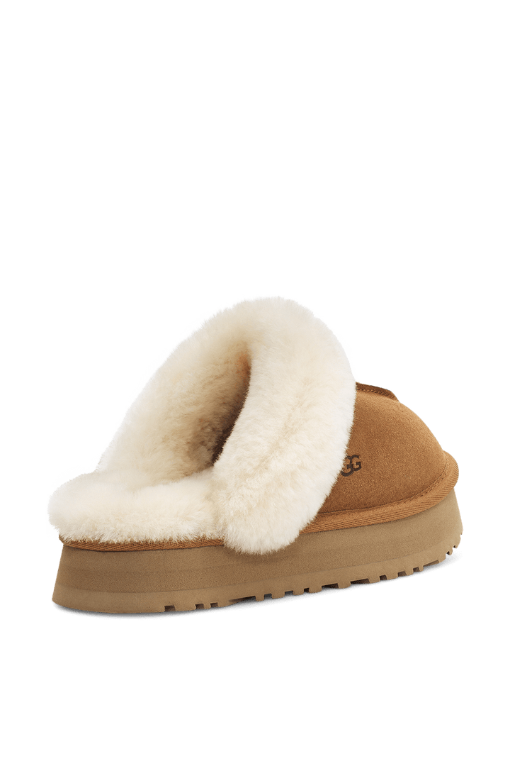 UGG WOMEN'S DISQUETTE CHESTNUT כפכפי נשים דיסקוטה חום