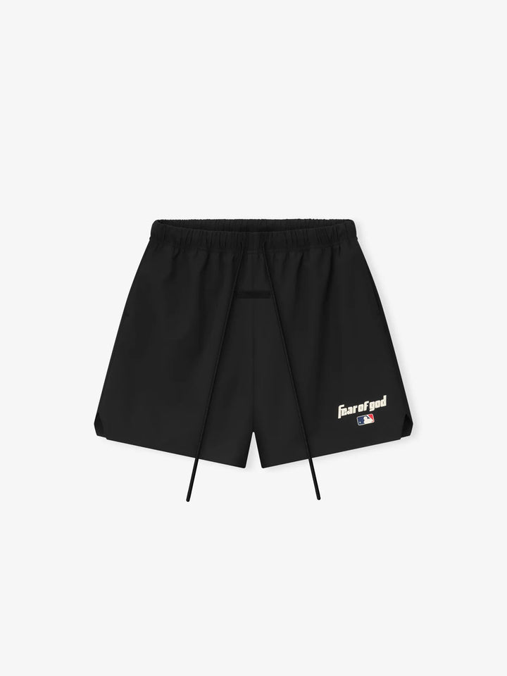 ESSENTIALS MLB NYLON VINTAGE SHORT BLACK
