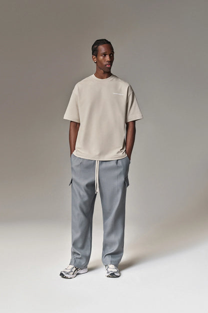 HEAVYWEIGHT COPYRIGHT T-SHIRT BEIGE