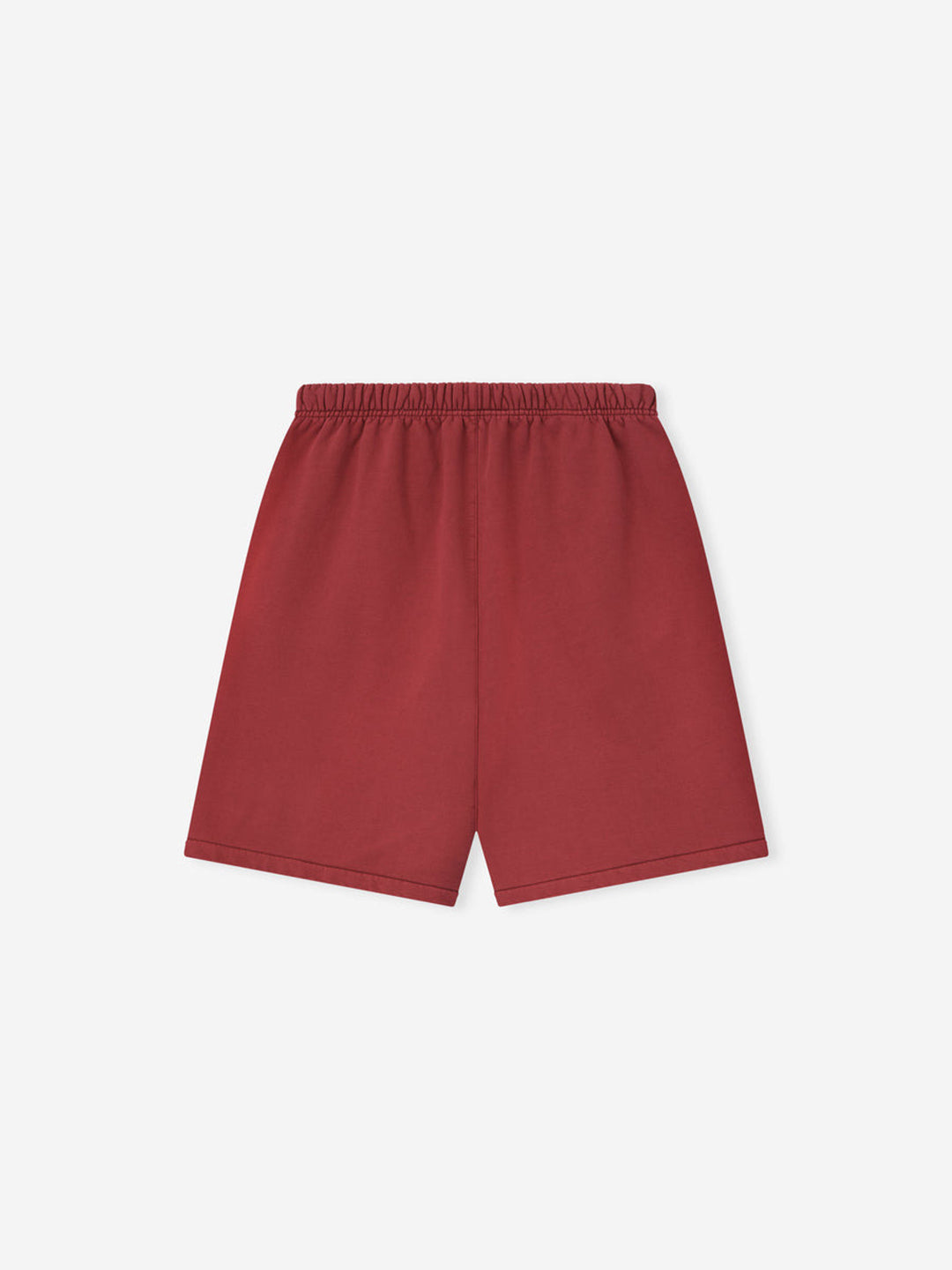 ESSENTIALS RELAXED SWEATSHORT CRIMSON