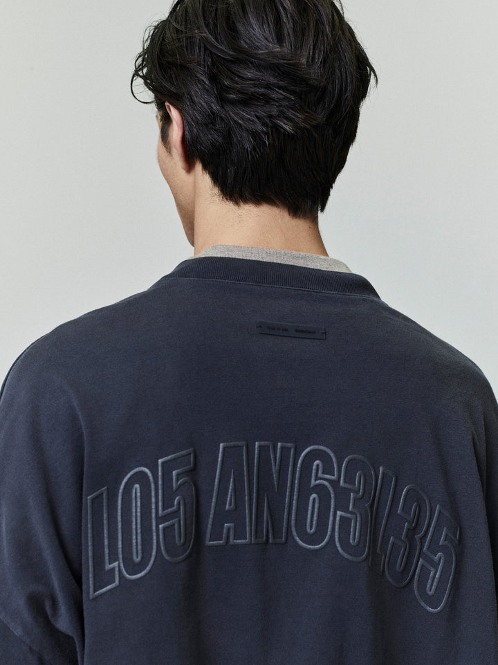 ESSENTIALS Los Angeles 90s Tee Vintage Black