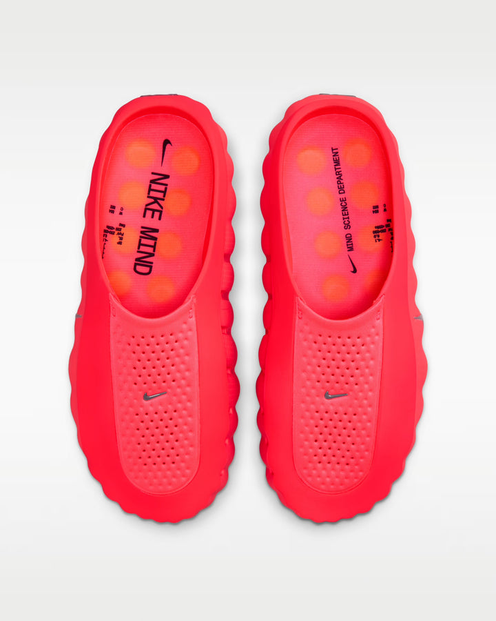 Nike Mind 001 Men's Pregame Mules Solar Red/Hyper