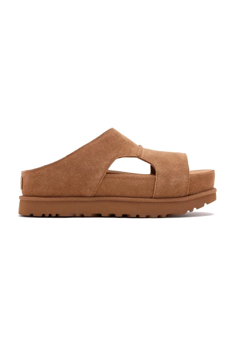 כפכפי זמש חומים UGG GOLDENSTAR Hi Cutou