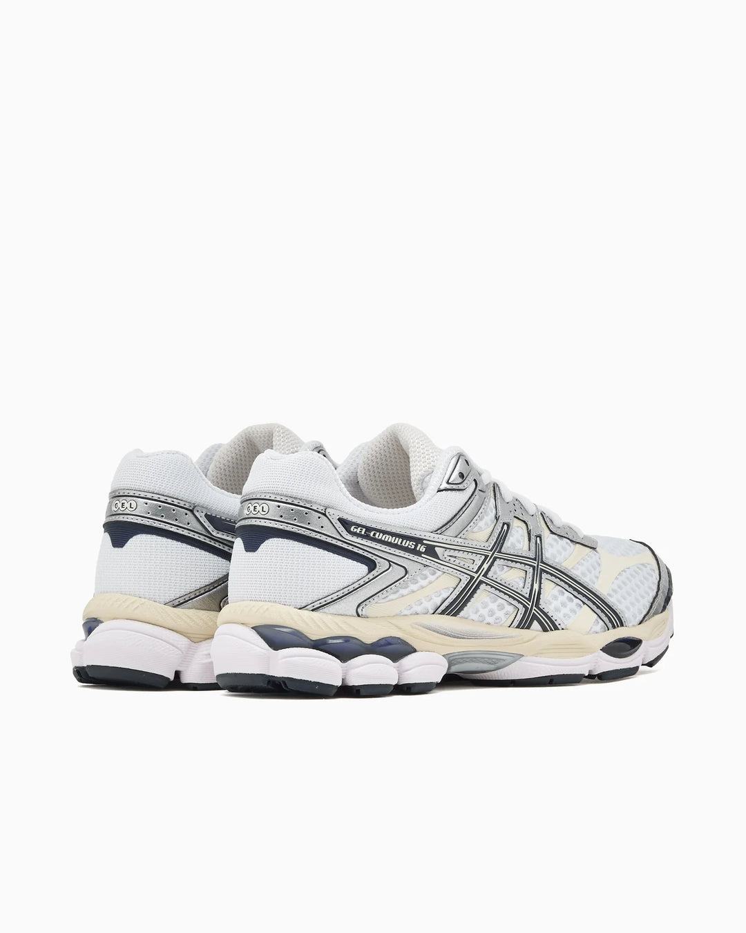 ASICS GEL CUMULUS 16 WHITE MIDNIGHT SNEAKERS