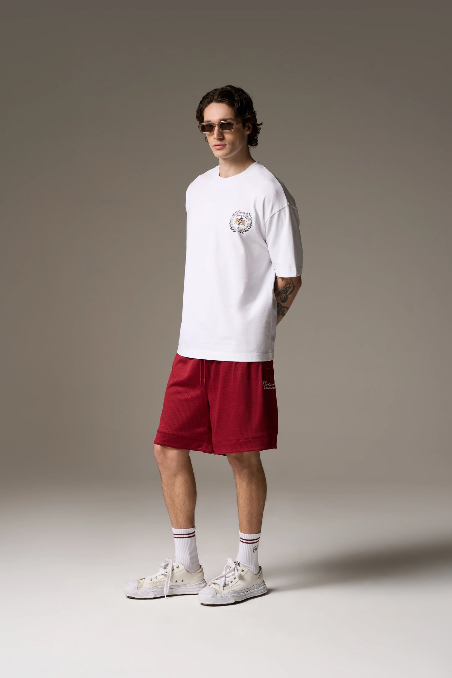 AIRTEX SHORTS BURGUNDY