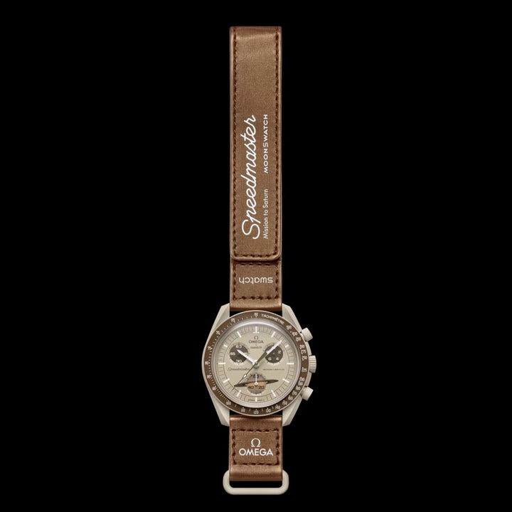 Swatch x Omega Bioceramic Moonswatch Mission to Saturn SO33T100
