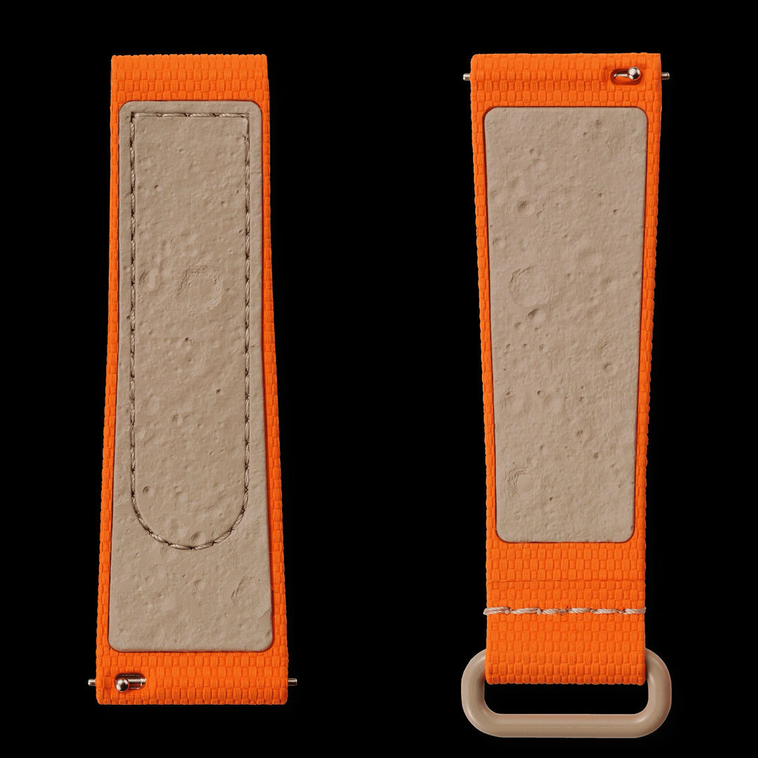 MOONSWATCH ORANGE/SAND RUBBER