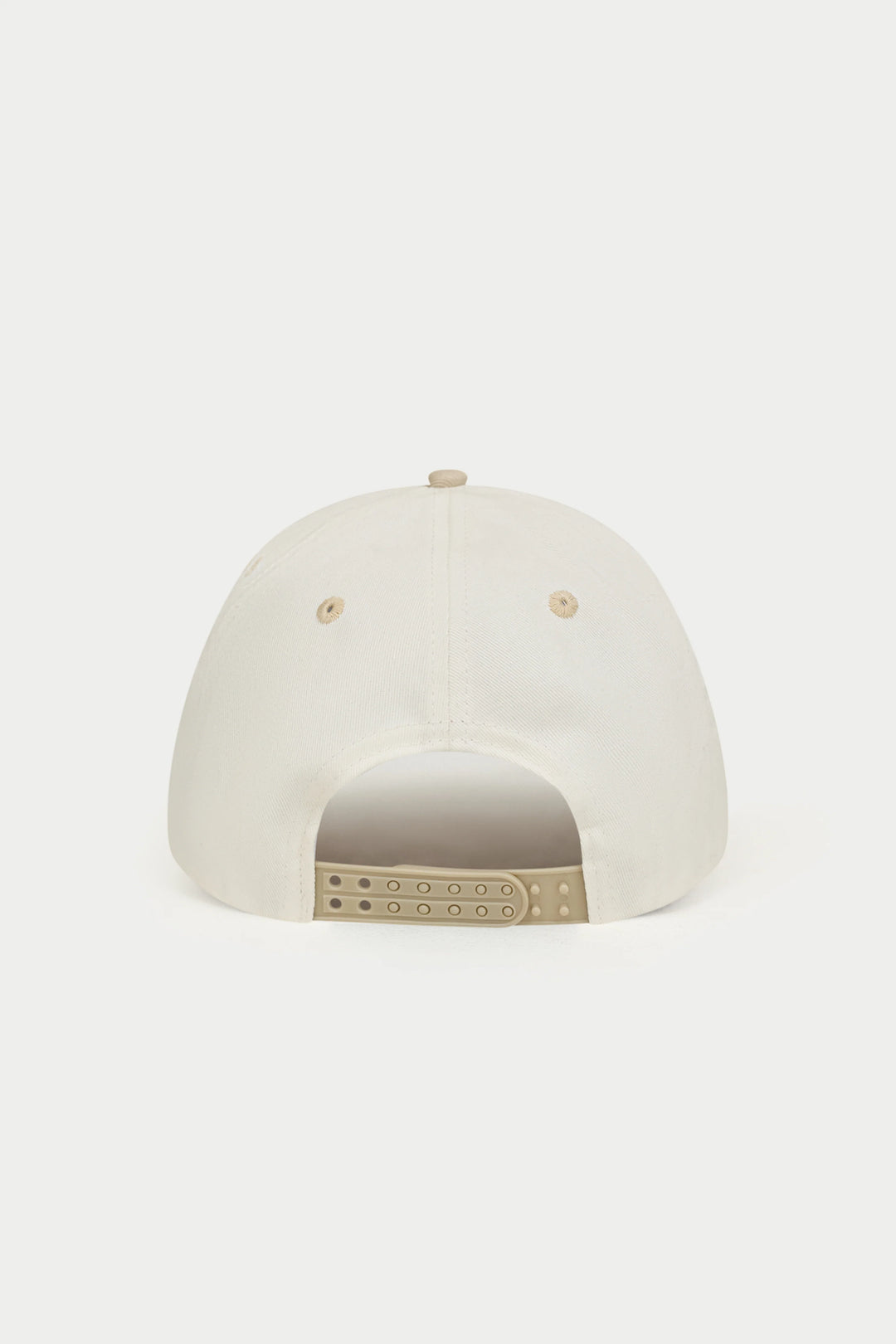 LAUREL EMBROIDERY CAP BEIGE