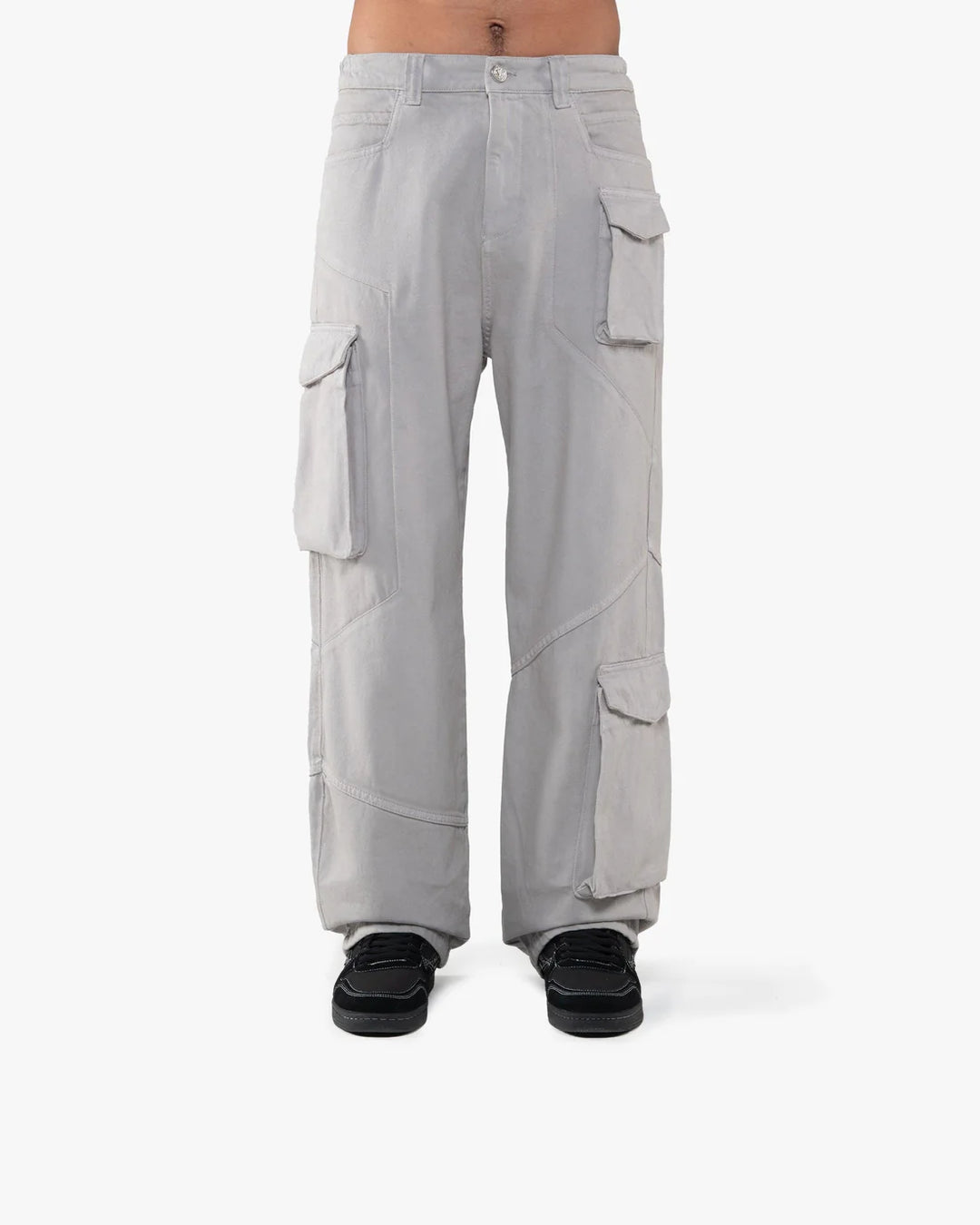 Vicinity ASYMETRICAL CARGOPANTS DARK GREY
