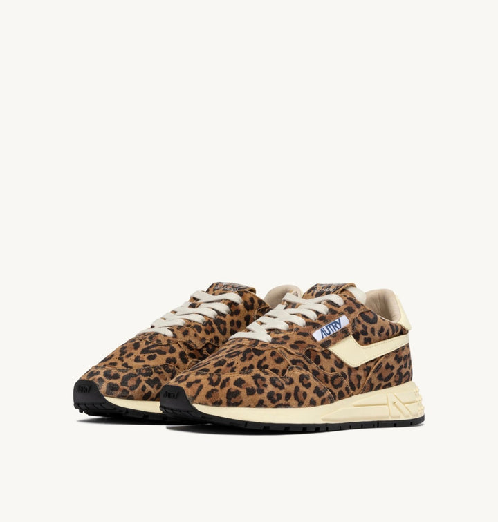 AUTRY SNEAKERS
REELWIND LOW SNEAKERS IN LEOPARD SUEDE AND RUTABAGA LEATHER WWLW - UJ02