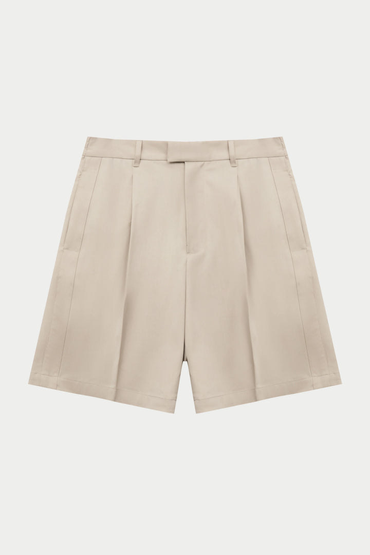 SMART WOVEN SHORTS STONE