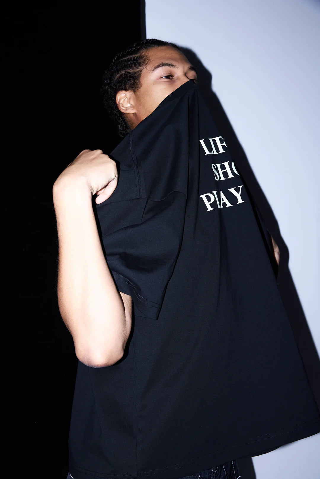 SEGUNDA "LIFE IS GOOD" TEE BLACK