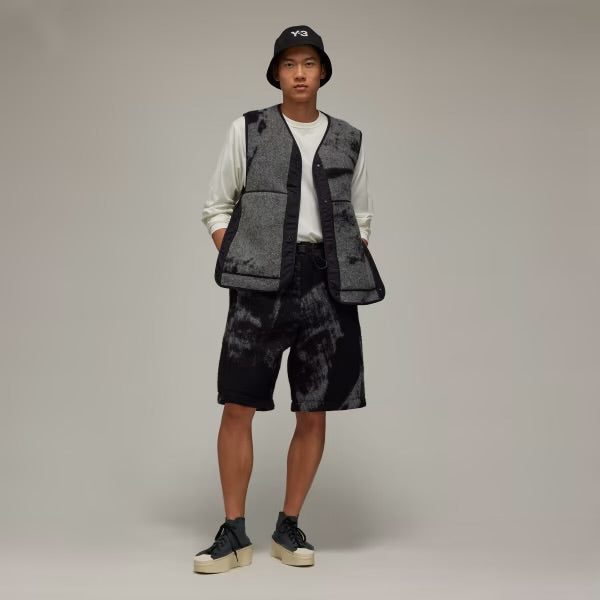 Y-3 FUZZY FLEECE SHORTS