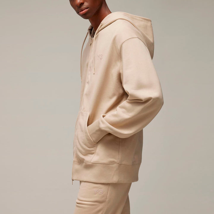 Y-3 FT ZIP LOGO HOODIE