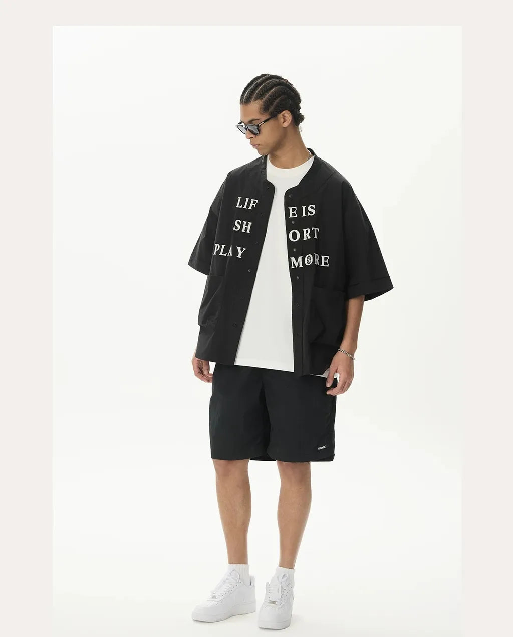 SEGUNDA "LIFE IS GOOD" SHIRT BLACK