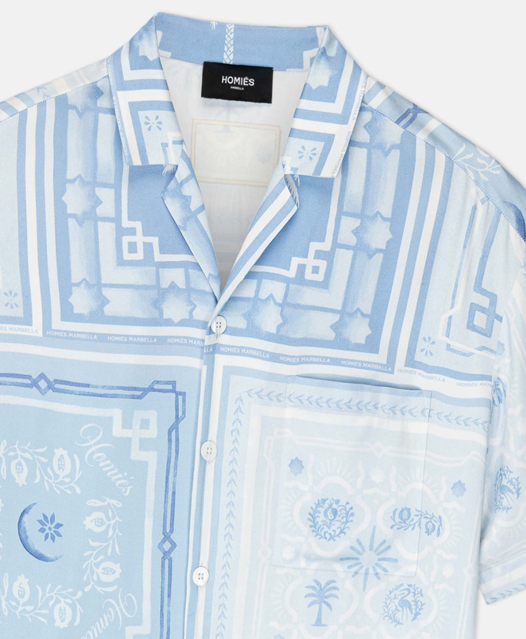 BANDANA SHIRT CELESTE