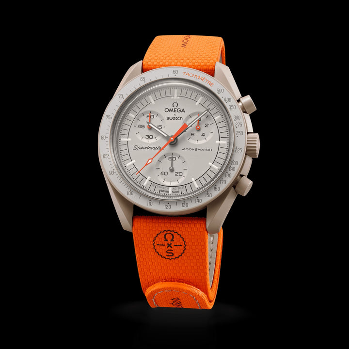 MOONSWATCH ORANGE/SAND RUBBER