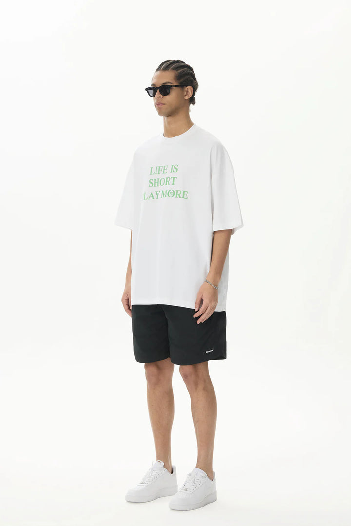 SEGUNDA "LIFE IS GOOD" TEE WHITE