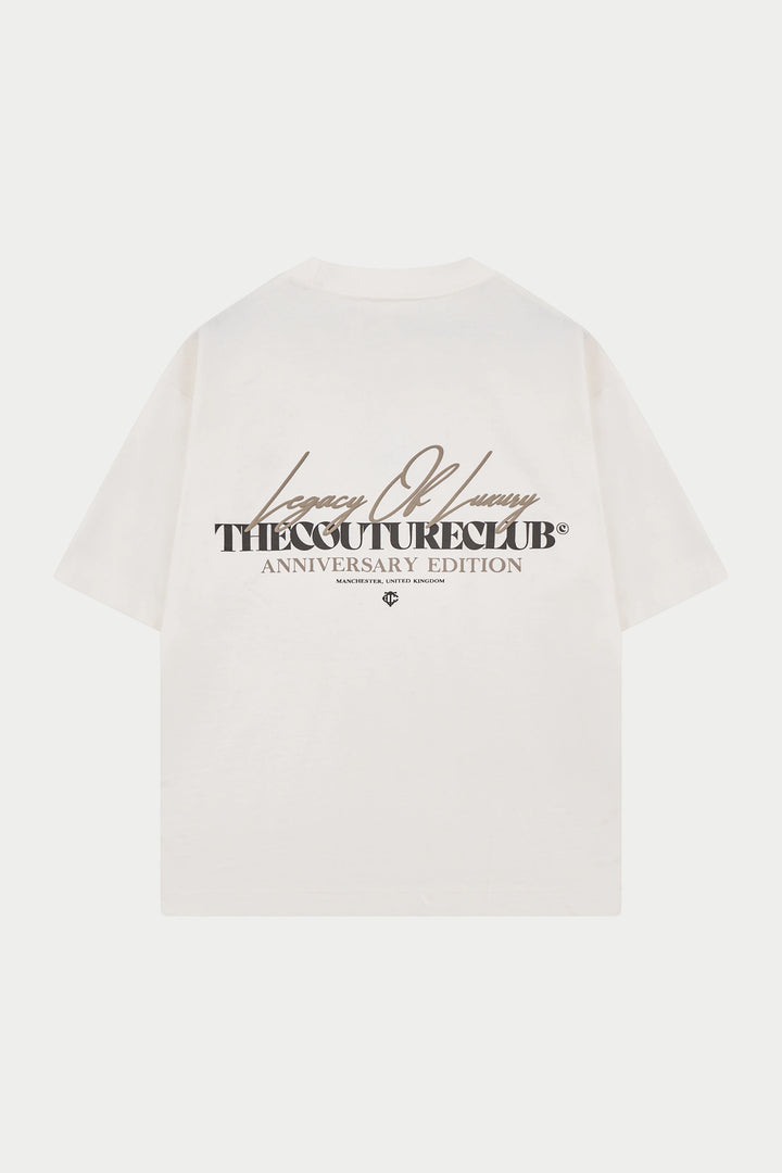 LEGACY OF LUXURY T-SHIRT OFF WHITE