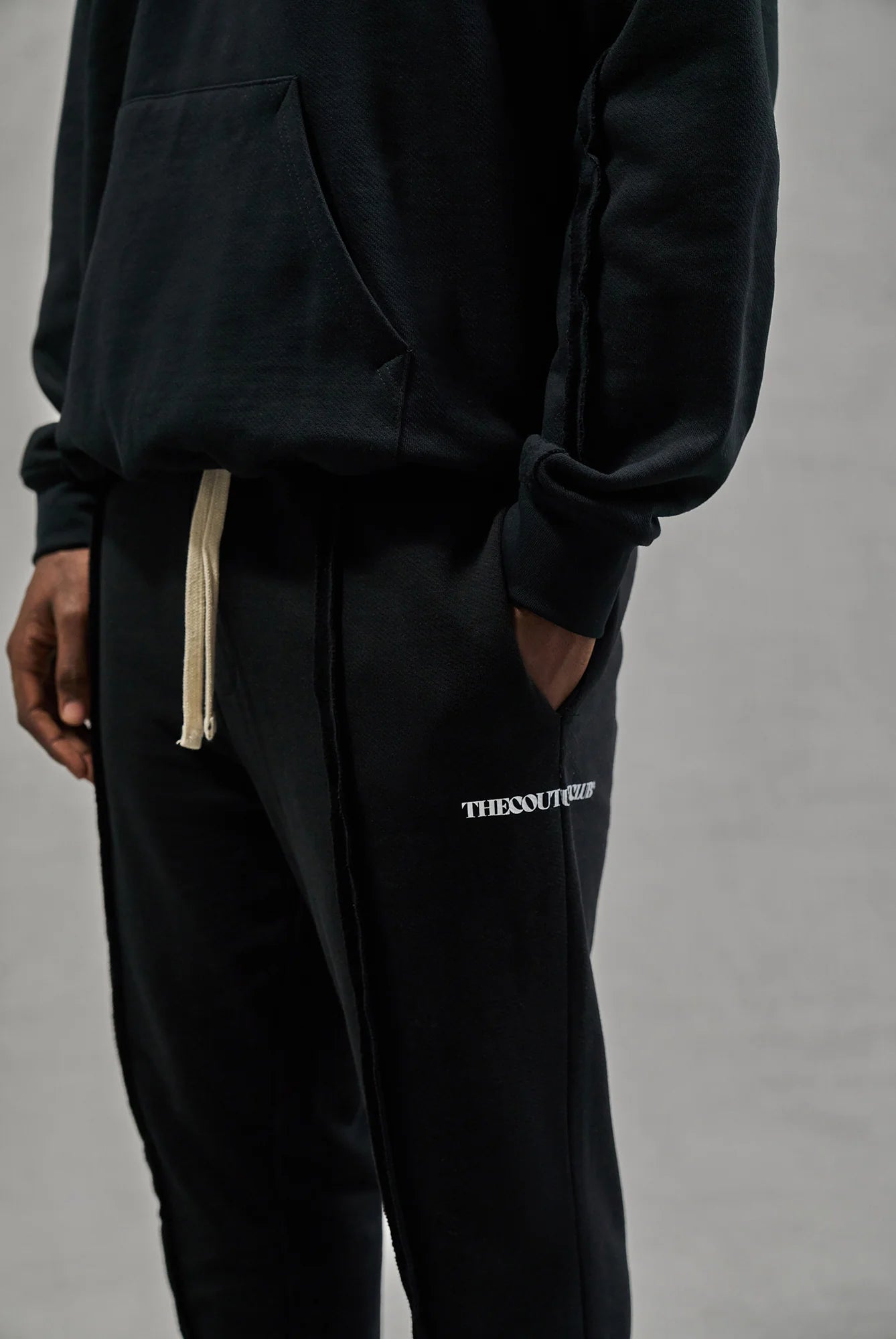 RAW SEAM STRAIGHT LEG JOGGERS