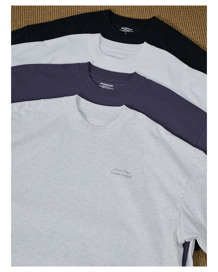 BROSHOOD GOOD VIBES SS26 TEE BLACK