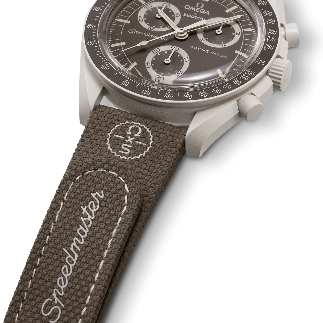 MOONSWATCH GREY/GREY RUBBER