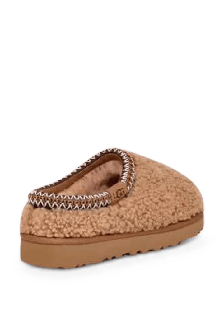 UGG TASMAN MAXI CURLY CHESTNUT כפכפי טזמן מקסי קרלי נשים חום