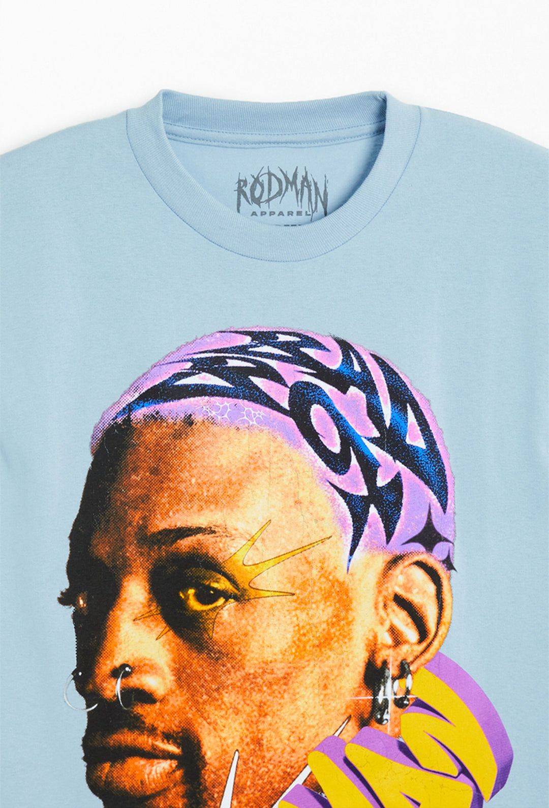 RODMAN OFFICIAL “Electric Tribal Glow” Tee
