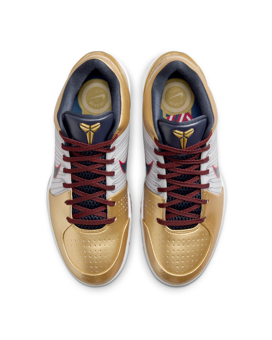 Kobe 4 Protro Metallic Gold and Dark Obsidian