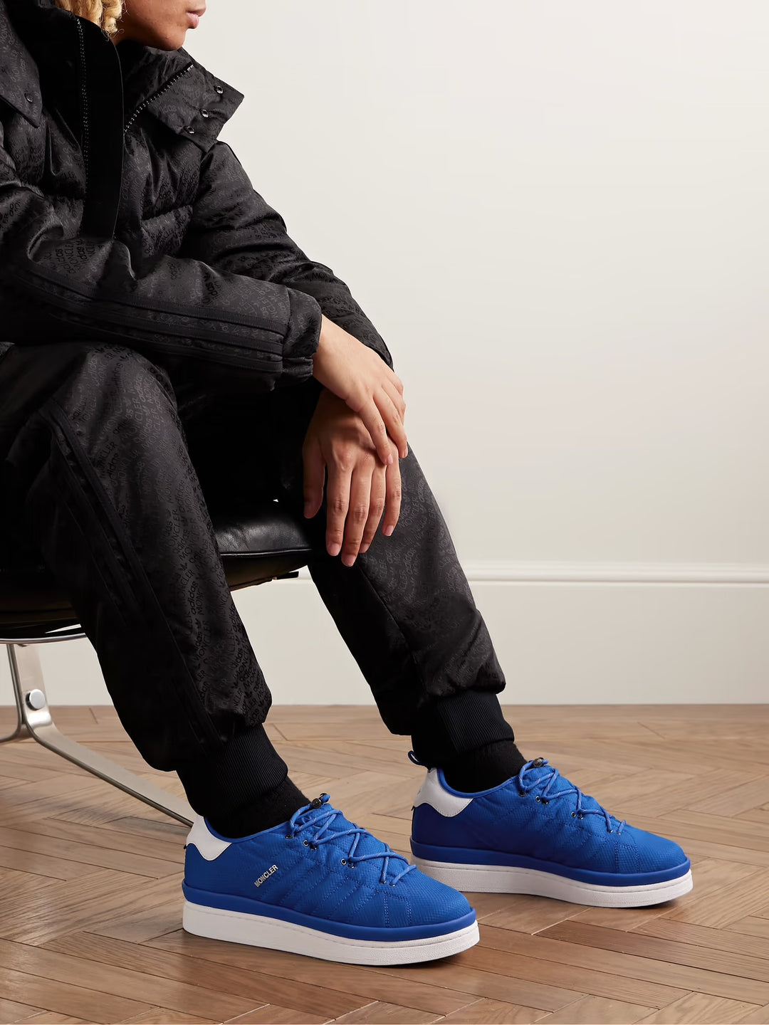 MONCLER GENIUS + adidas Originals Campus Leather-Trimmed Quilted GORE-TEX Sneakers