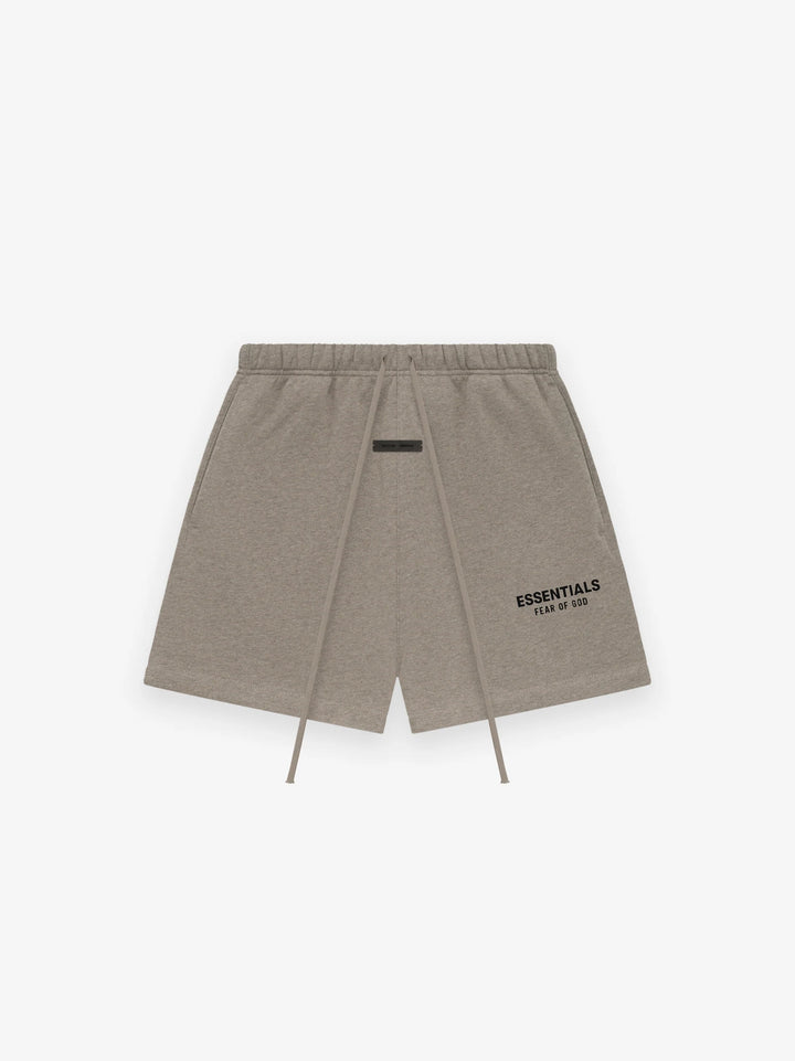 ESSENTIALS SS26 CLASSIC SWEAT-SHORT HOMESTEAD HEATHER