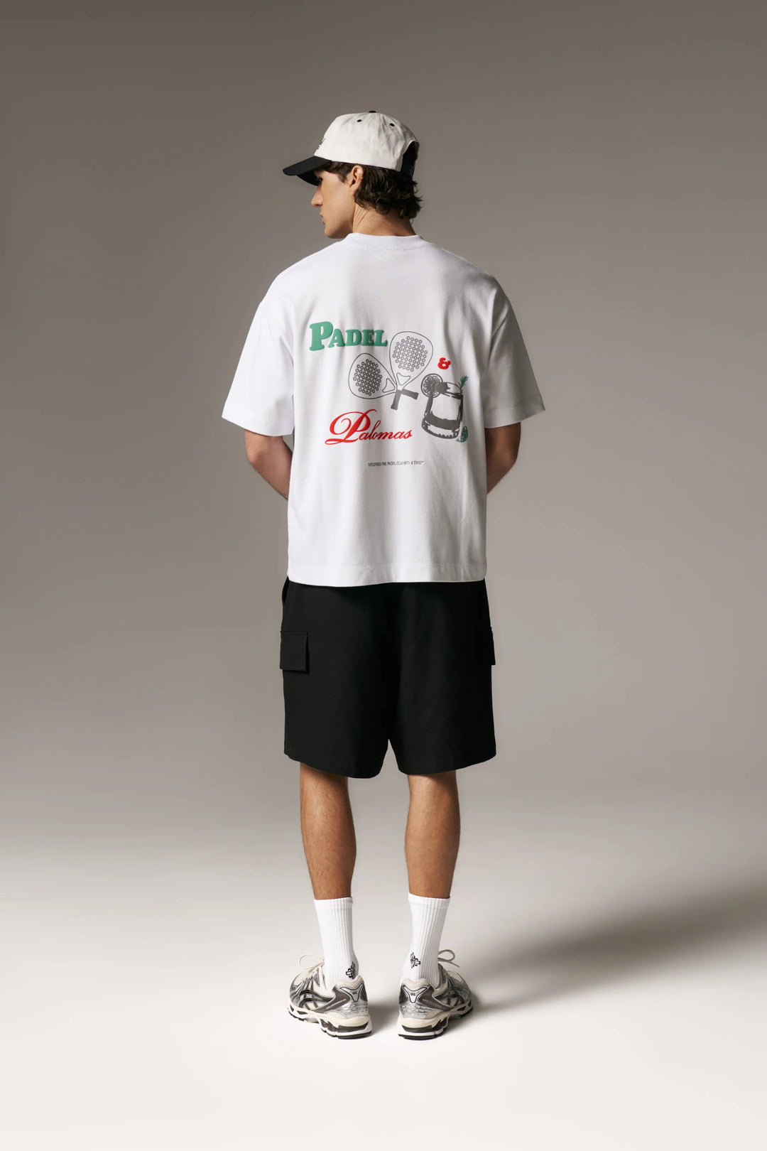 PADEL & PALOMAS T-SHIRT WHITE