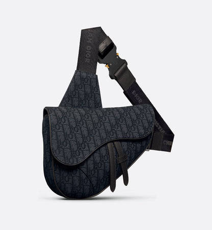 Saddle Bag
Beige and Black Dior Oblique Jacquard