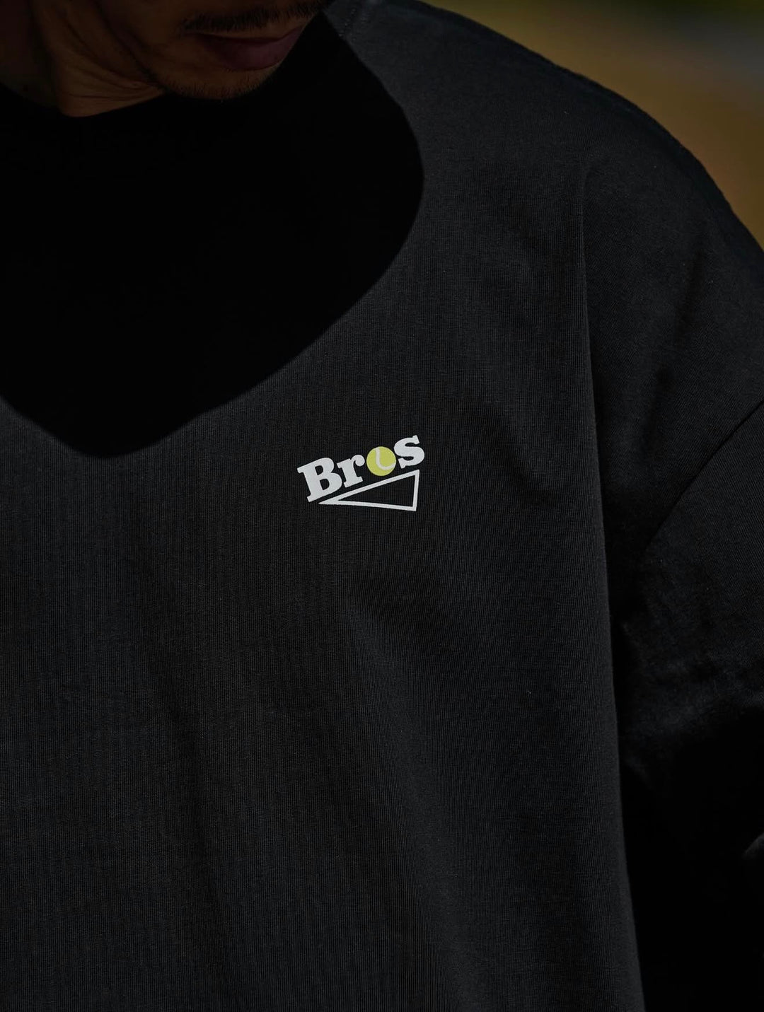 BROSHOOD TENNIS SS26 TEE BLACK